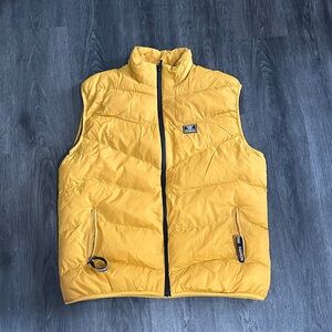 Yellow Puffer Vest